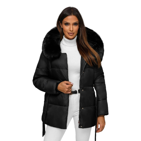 Melna dāmu jaka Emil JS/16M9206/392Z - Rīcība Melna dāmu jaka Emil JS/16M9206/392Z