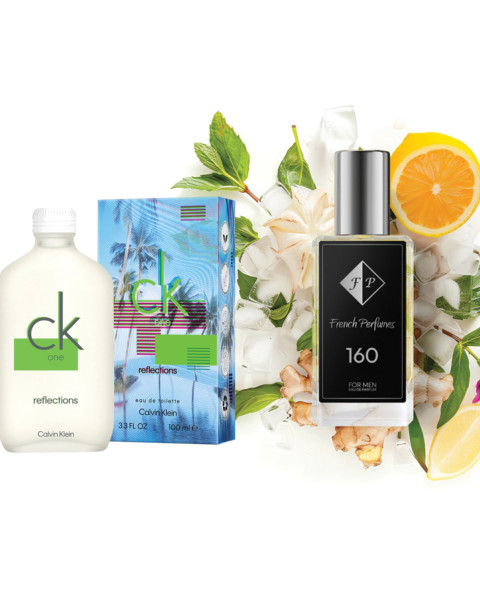 Smaržas Nr. 160, iedvesmotas no Calvin Klein CK One Reflections (UNISEX), 33 ml