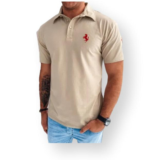 Brūns polo krekls Horen PX0585 - T-krekls Brūns polo krekls Horen PX0585 Premium