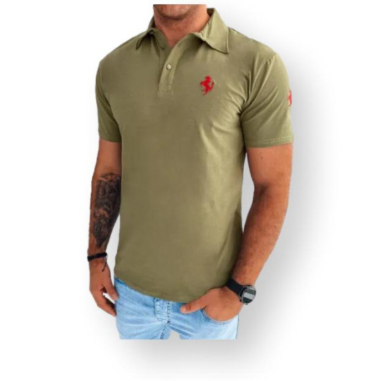 Haki polo krekliņš Horen PX0590 - T-krekls Haki polo krekliņš Horen PX0590 Premium