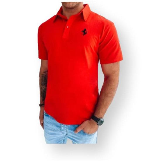Sarkans polo krekls Horen PX0586 - T-krekls Sarkans polo krekls Horen PX0586 Premium