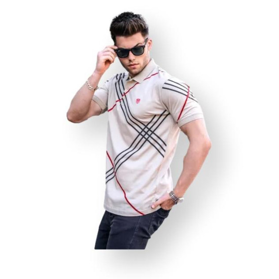 Vīriešu brūns polo krekls Zol PK5870 - T-krekls Vīriešu brūns polo krekls Zol PK5870 Premium