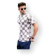 Vīriešu brūns t-krekls Francisco PK5808 - T-krekls Vīriešu brūns t-krekls Francisco PK5808 Premium