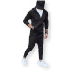 Black men's tracksuit Eran AX0620 - Action Black men's tracksuit Eran AX0620