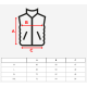 Vīriešu melna veste Inker JS/84M3028/392 - Vīriešiem Vīriešu melna veste Inker Vestes