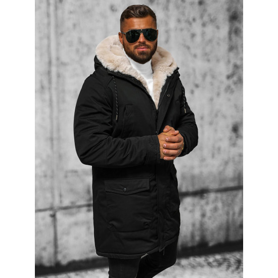 Brūna vīriešu ziemas jaka Zolo JS/5M120/392 - Rīcība Brūna vīriešu ziemas jaka Zolo JS/5M120/392
