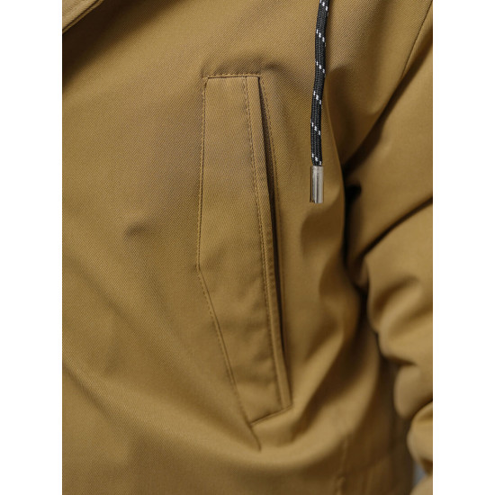 BRŪNA VĪRIEŠU ZIEMAS JAKA ZOLO JS/5M120/392 - Vīriešiem BRŪNA VĪRIEŠU ZIEMAS JAKA ZOLO JS/5M120/392