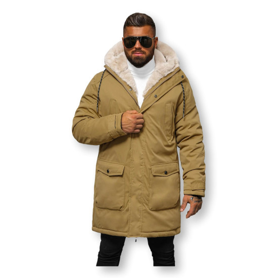 BRŪNA VĪRIEŠU ZIEMAS JAKA ZOLO JS/5M120/392 - Vīriešiem BRŪNA VĪRIEŠU ZIEMAS JAKA ZOLO JS/5M120/392