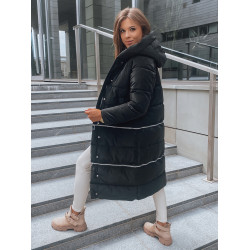 Sieviešu melna ziemas jaka Diane