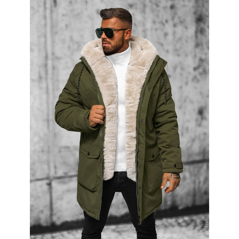 Vīriešu zaļa ziemas jaka zolo JS/5M120/392