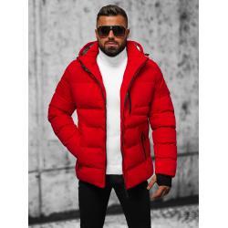 Sarkana vīriešu jaka Merik Sarkana vīriešu jaka Merik