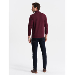 Vīriešu bordo krāsas džemperis Ranol Vīriešu bordo krāsas džemperis Ranol