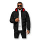 Men's black winter jacket Rock JS/31M5003 - Men's Jackets and Coats Men's black winter jacket Rock JS/31M5003