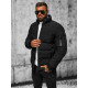 Men's black winter jacket Rock JS/31M5003 - Men's Jackets and Coats Men's black winter jacket Rock JS/31M5003