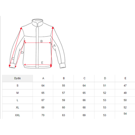 Vīriešu pavasara-rudens jaka melnā krāsā Nosal JS/MY13