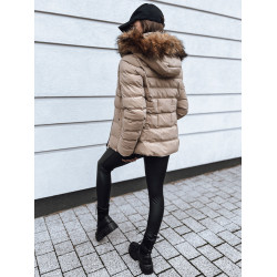 Sieviešu bēša ziemas jaka Paloma Sieviešu bēša ziemas jaka Paloma