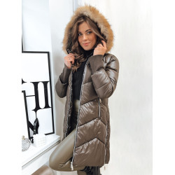 Sieviešu brūna jaka Zero Sieviešu brūna jaka Zero