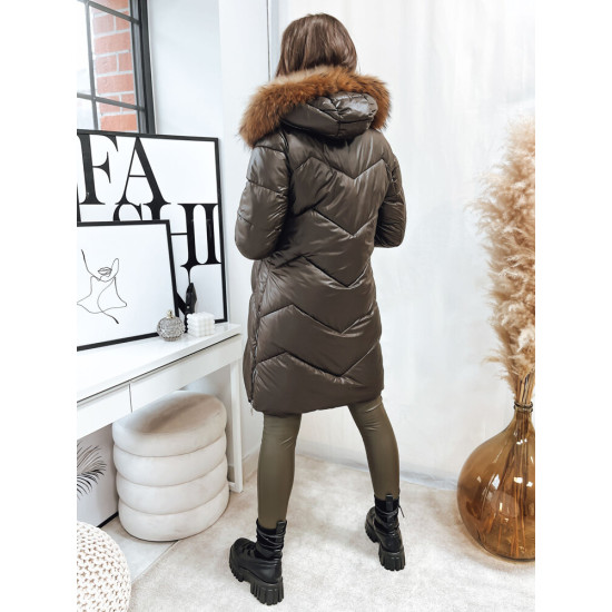 Sieviešu brūna jaka Zero ty4059