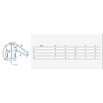 Sieviešu zila ziemas jaka Paloma