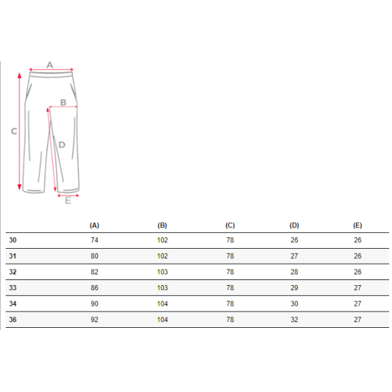 Myynti Miesten mustat housut Robol UX3754z - Housut Myynti Miesten mustat housut Robol UX3754z