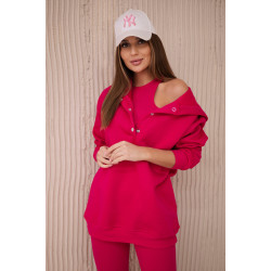 Trīs gabalu sieviešu spilgti rozā komplekts Sitin Trīs gabalu sieviešu spilgti rozā komplekts Sitin