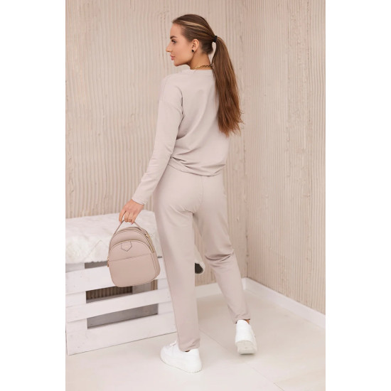 Ladies set in beige Lette 9669