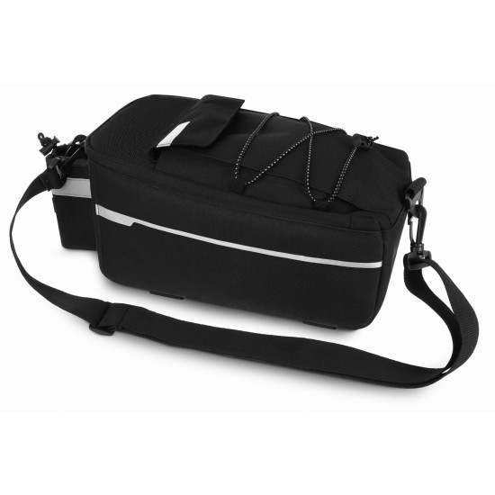 Melna velosipēda soma Rono ZG86 - Melna velosipēda soma Rono ZG86