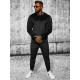 Black men's velour set Bill