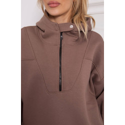 Mocca krāsas džemperis sievietēm Kesi Mocca krāsas džemperis sievietēm Kesi