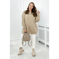 Sieviešu bēšs džemperis CiaoBella Sieviešu bēšs džemperis CiaoBella