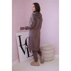 Sieviešu brūns komplekts Donni