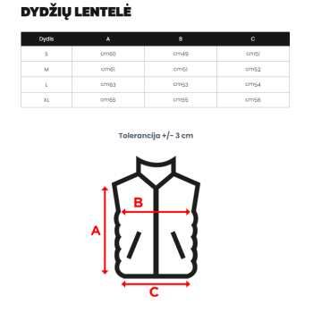 Sieviešu tumši zila veste Lite