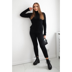 Sieviešu melns komplekts Minky