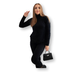 Sieviešu melns komplekts Minky