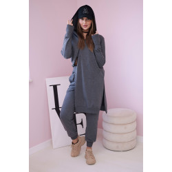 Sieviešu pelēks komplekts Donni Sieviešu pelēks komplekts Donni
