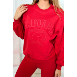 Sieviešu sarkanais komplekts California Sieviešu sarkanais komplekts California