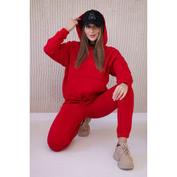 Sieviešu sarkanais komplekts Soni Sieviešu sarkanais komplekts Soni