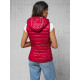 Sieviešu spīdīga sarkana veste Spark JS/16M9138/270 - Sievietēm Sieviešu spīdīga sarkana veste Spark JS/16M9138/270