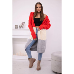 Sieviešu trīskrāsains džemperis Mune Sieviešu trīskrāsains džemperis Mune