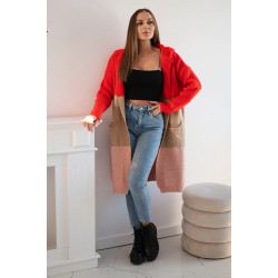 Sieviešu trīskrāsains džemperis Mune Sieviešu trīskrāsains džemperis Mune