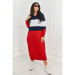 Sieviešu trīskrāsu kleita Galvenā Sieviešu trīskrāsu kleita Galvenā