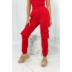 Trīsdaļīgs sarkans sieviešu komplekts Lovet Trīsdaļīgs sarkans sieviešu komplekts Lovet