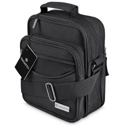 Vīriešu melna rokassoma Eron