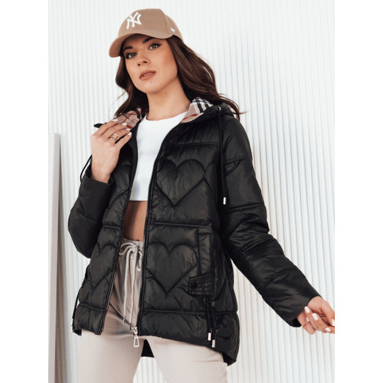 Sieviešu melna jaka Olmo TY4242