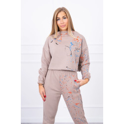 Dāmu komplekts bēšā krāsā Splash Dāmu komplekts bēšā krāsā Splash