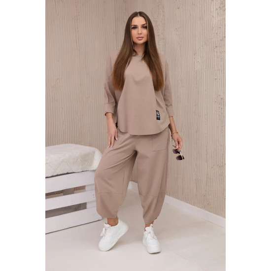 Sieviešu brūns komplekts Soren 27831