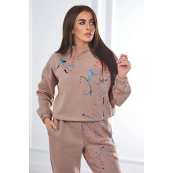 Sieviešu brūns komplekts Splash Sieviešu brūns komplekts Splash