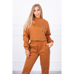 Sieviešu gaiši brūns komplekts Splash Sieviešu gaiši brūns komplekts Splash