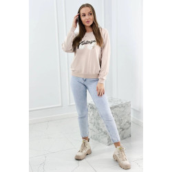 Sieviešu Vintage bēšs džemperis  Sieviešu Vintage bēšs džemperis