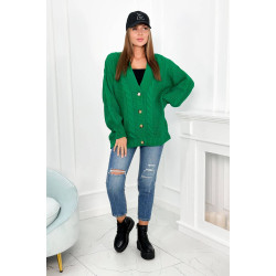 Sieviešu zaļš kardigāns Sari Sieviešu zaļš kardigāns Sari